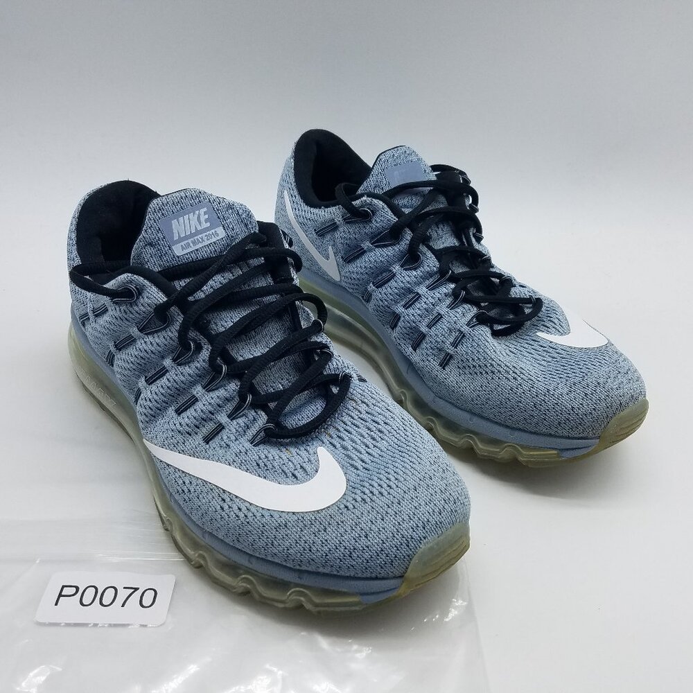 Nike Air Max 2016 Women's Size 8.5 Running Shoes Blue Gray